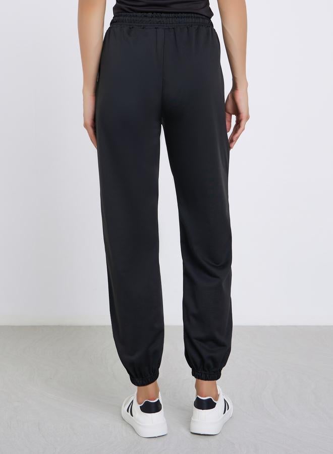 تايك تو جوغر سادة بارجل مستقيمة مع رباط خصر - Image 4